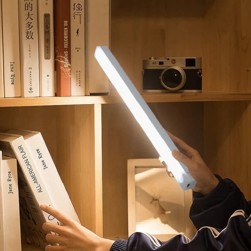 Lampe LED sans fil avec capteur de mouvement, Rechargeable par USB, veilleuse à Induction, Portable, sans fil, magnétique, pour armoire, cuisine — 3/9
