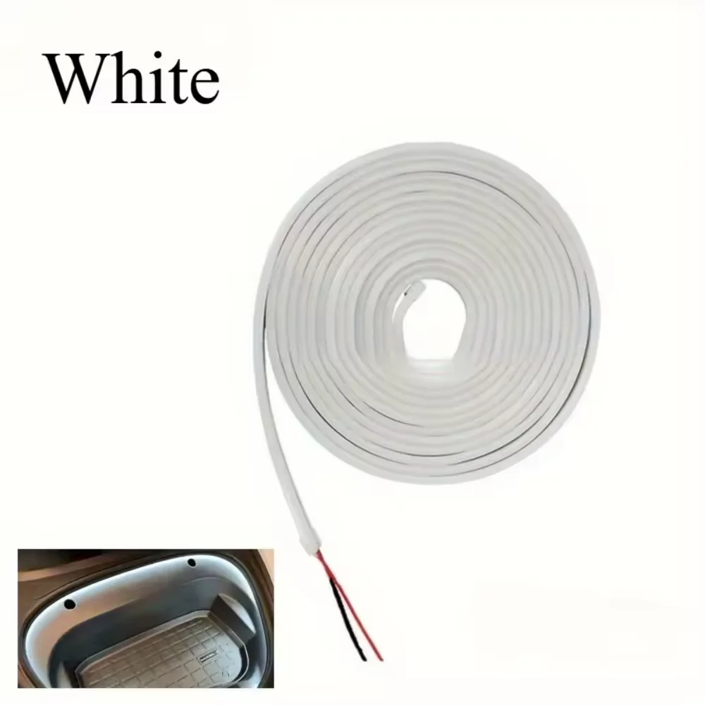 Éclairage de coffre de voiture à haute luminosité, lumière ambiante, décoration intérieure, bande lumineuse LED sans câblage, détection automatique, bande lumineuse de hayon — 6/10