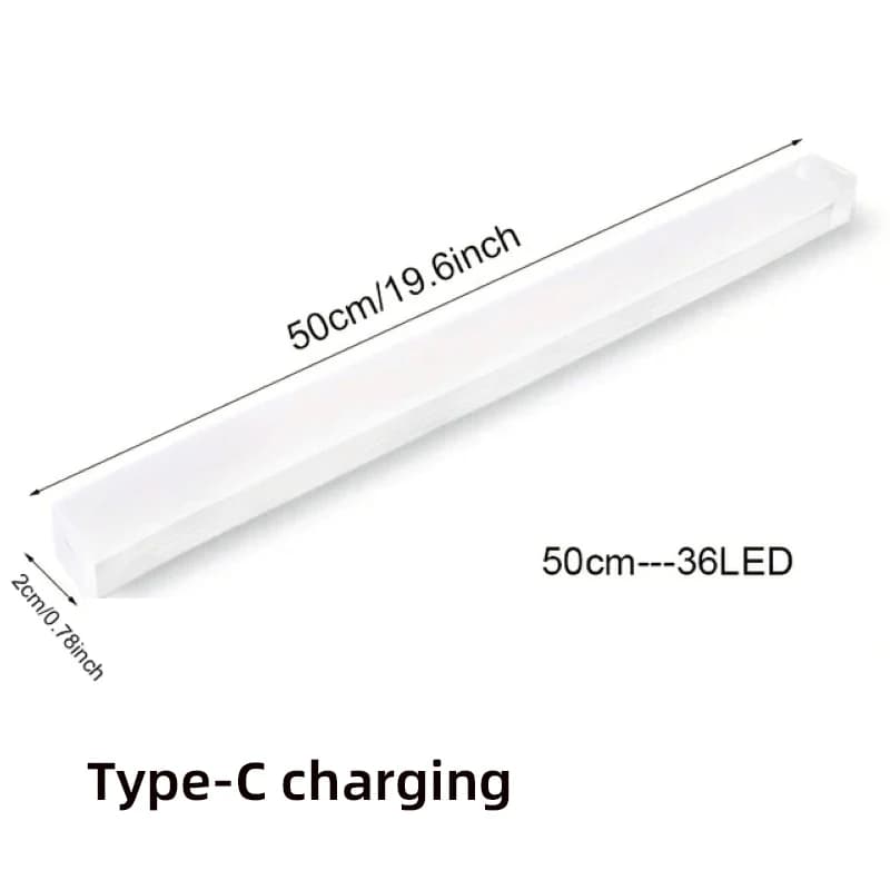LED sans fil veilleuses capteur de mouvement lumières placard cuisine veilleuses chambre détecteur lumière armoire escalier rétro-éclairé — 9/10