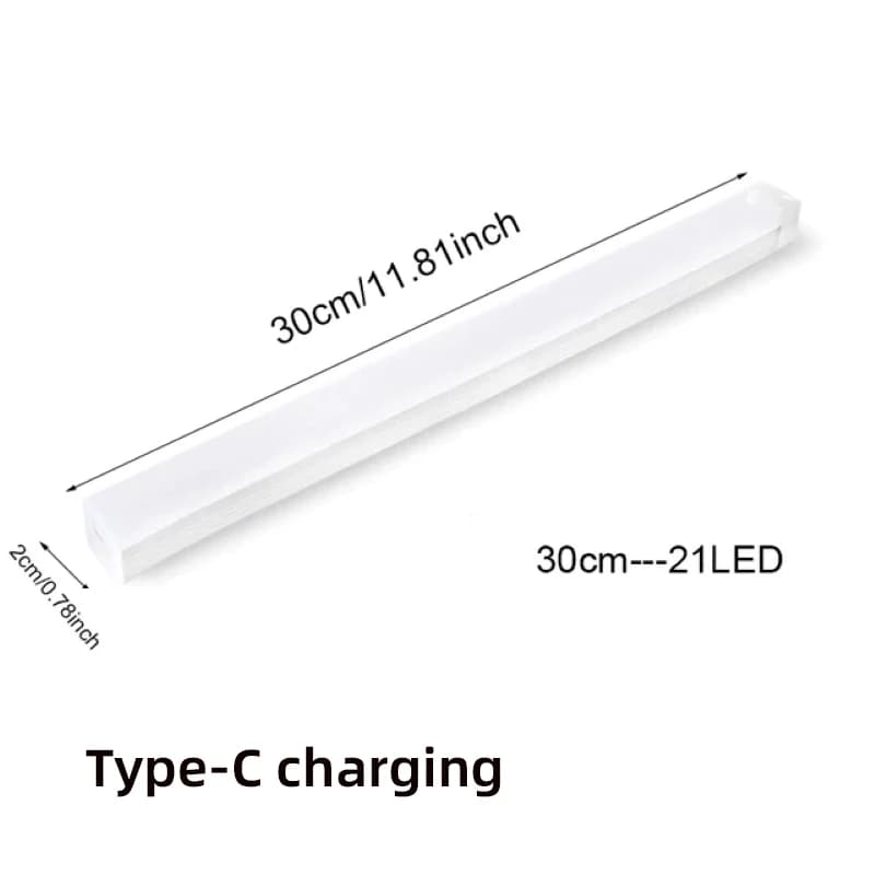 LED sans fil veilleuses capteur de mouvement lumières placard cuisine veilleuses chambre détecteur lumière armoire escalier rétro-éclairé — 8/10