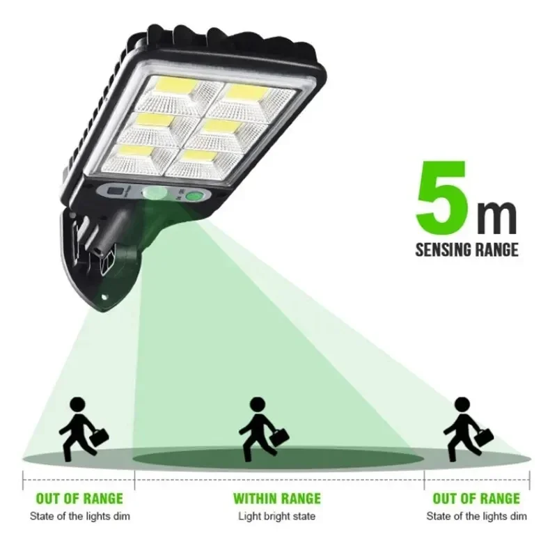 Applique Murale Solaire à LED pour l'Extérieur, Rechargeable, pour Cour, Jardin, Terrasse, Porte de Garage, Éclairage de Rue — 4/10