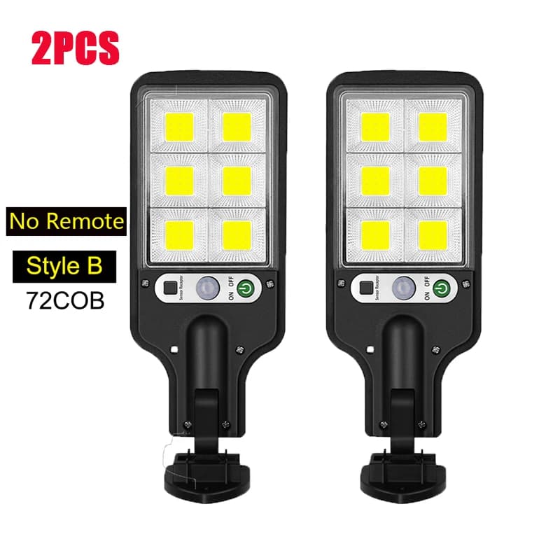 Applique Murale Solaire à LED pour l'Extérieur, Rechargeable, pour Cour, Jardin, Terrasse, Porte de Garage, Éclairage de Rue — 9/10